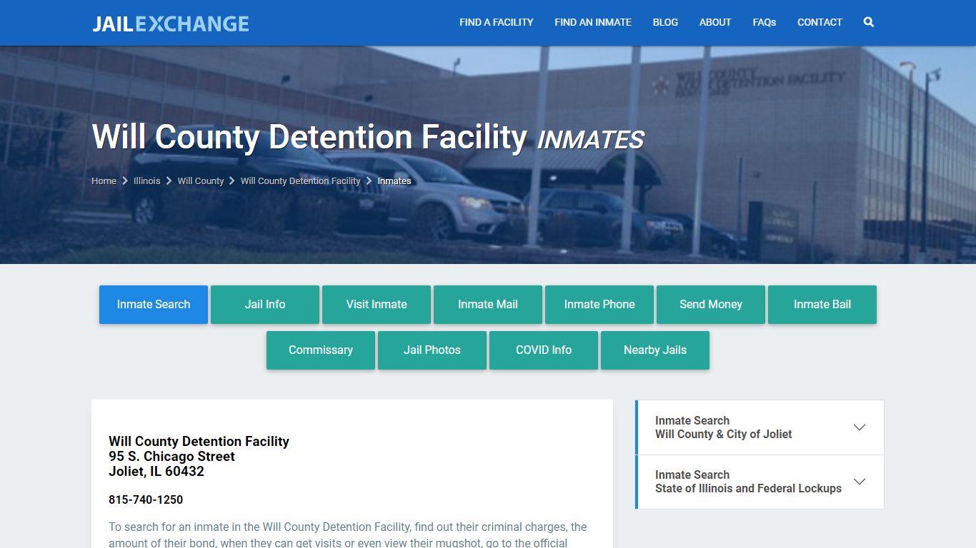 Will County Inmate Search | Arrests & Mugshots | IL